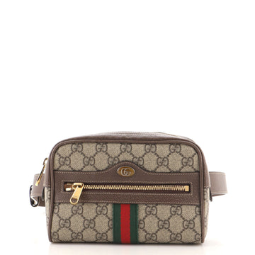 Gucci Ophidia Belt Bag GG Coated Canvas Small