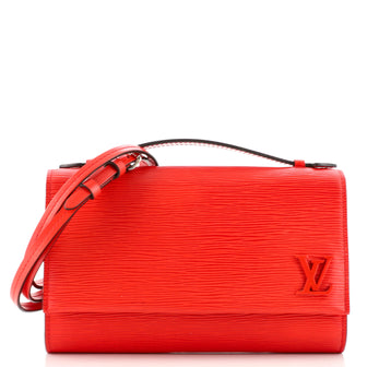 Louis Vuitton Clery Handbag Epi Leather