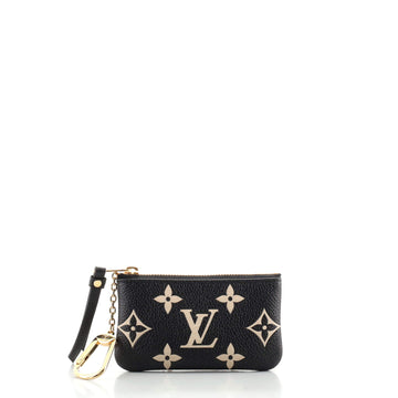 Louis Vuitton Key Pouch Bicolor Monogram Empreinte Giant