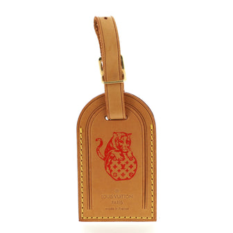Louis Vuitton Luggage Tag Leather