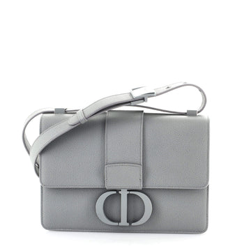Christian Dior Ultra Matte 30 Montaigne Flap Bag Leather