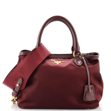 Prada Convertible Open Tote Tessuto Small