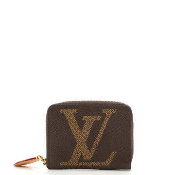 Louis Vuitton Zippy Coin Purse Reverse Monogram Giant