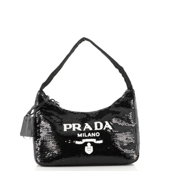Prada Re-Edition 2000 Hobo Sequins Mini