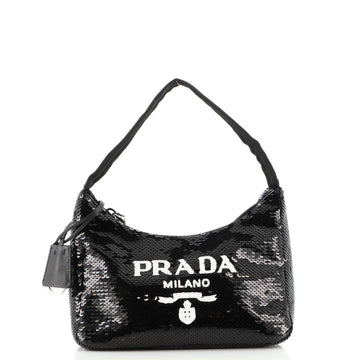 Prada Re-Edition 2000 Hobo Sequins Mini
