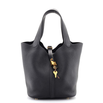 Hermes Picotin Lock Bag Clemence MM