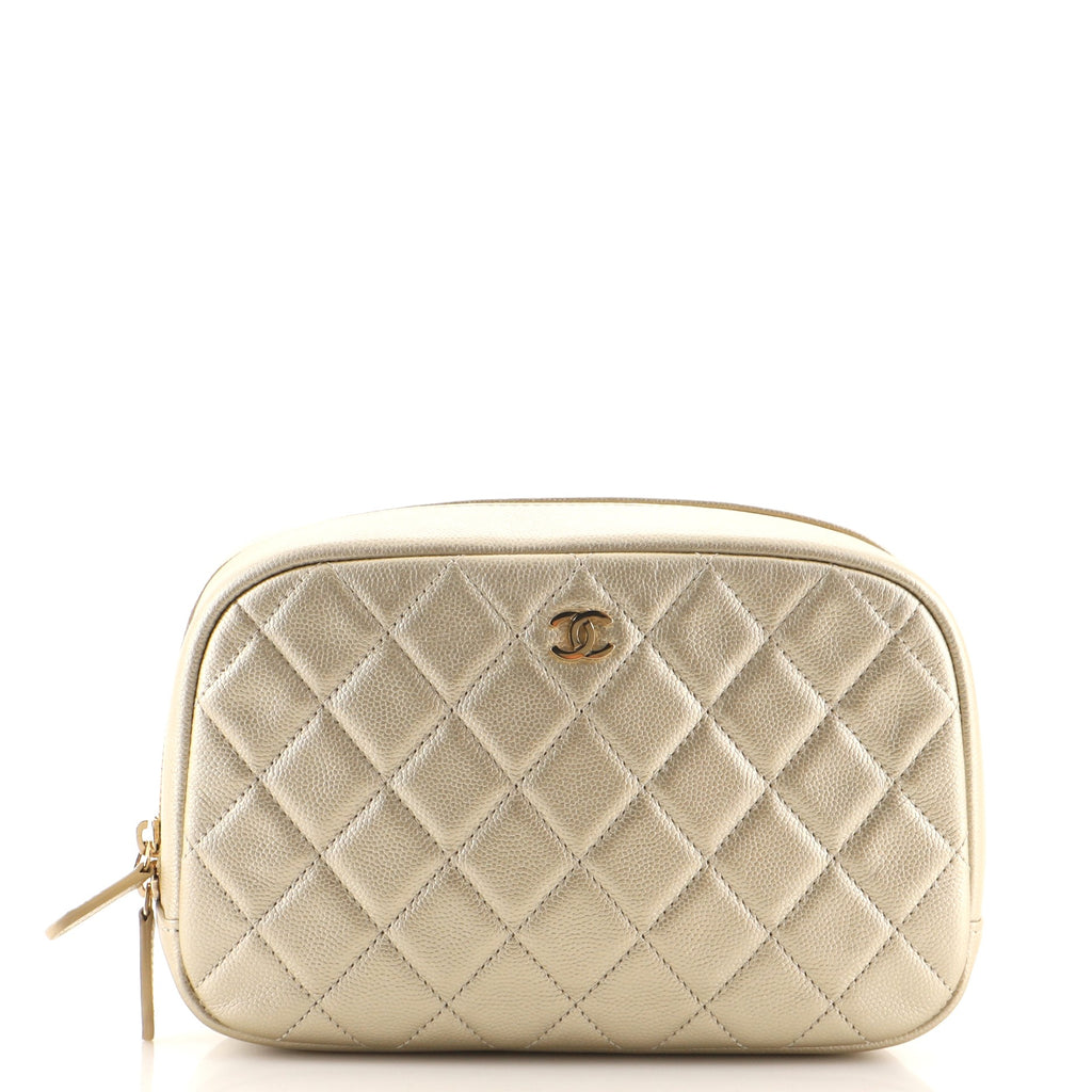chanel quilted makeup pouch｜TikTok Search