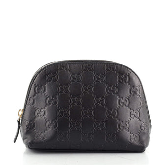 Gucci Cosmetic Pouch Guccissima Leather Medium