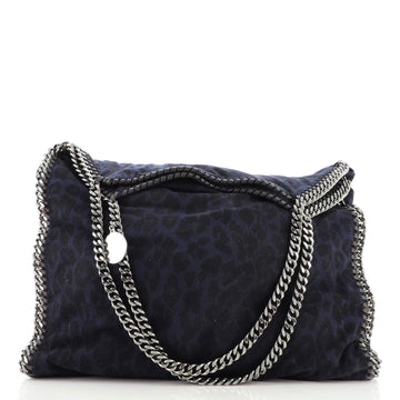 Stella McCartney Falabella Tote Printed Faux Suede Large