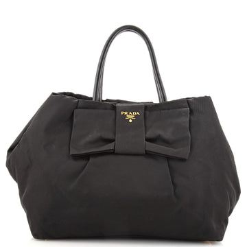 Prada Bow Tote Tessuto Small