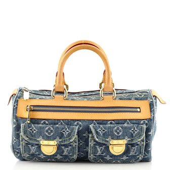 Louis Vuitton Neo Speedy Bag Denim