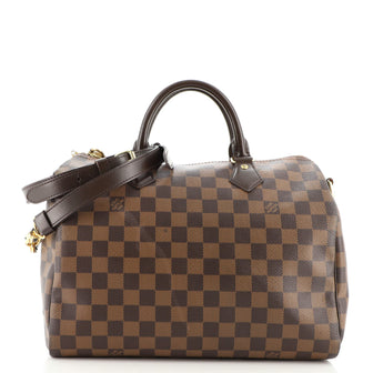 Louis Vuitton Speedy Bandouliere Bag Damier 30