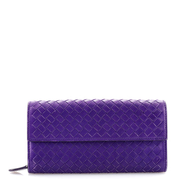 Bottega Veneta Continental Wallet Intrecciato Nappa Long