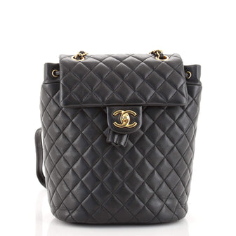 Chanel Urban Spirit Backpack Quilted Lambskin Small