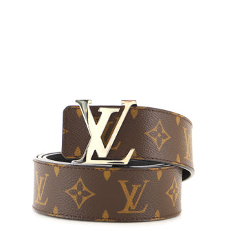 Louis Vuitton LV Initiales Belt Monogram Canvas Medium
