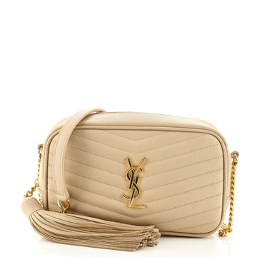 Saint Laurent Lou Camera Bag Matelasse Chevron Leather Mini