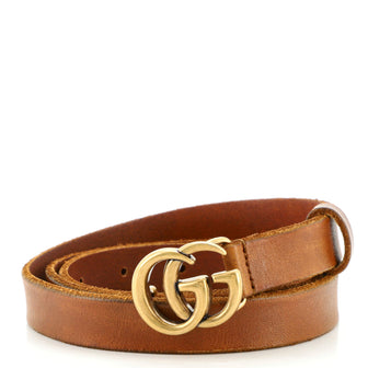 Gucci GG Marmont Belt Leather Thin