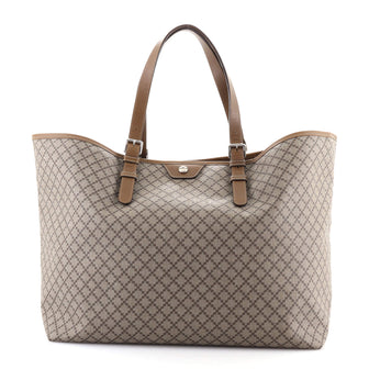 Gucci Belted Tote Diamante Coated Canvas Large