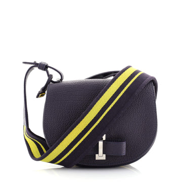 Delvaux Le Mutin Saddle Bag Leather Mini