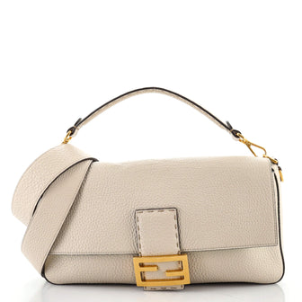 Fendi Selleria Baguette NM Bag Leather Large