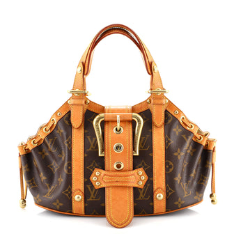 Louis Vuitton Theda Handbag Monogram Canvas GM