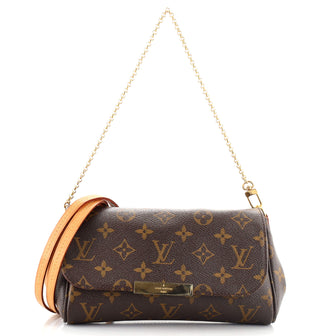 Louis Vuitton Favorite Handbag Monogram Canvas MM