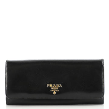 Prada Continental Wallet Saffiano Leather Long