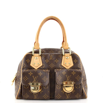 Louis Vuitton Manhattan Handbag Monogram Canvas PM