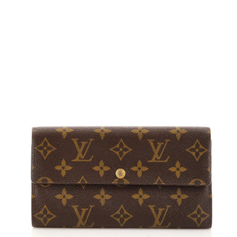 Louis Vuitton Vintage Sarah Wallet Monogram Canvas