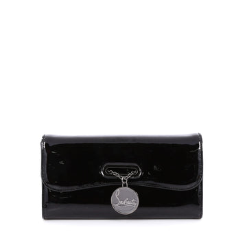 Christian Louboutin Riviera Clutch Patent Black