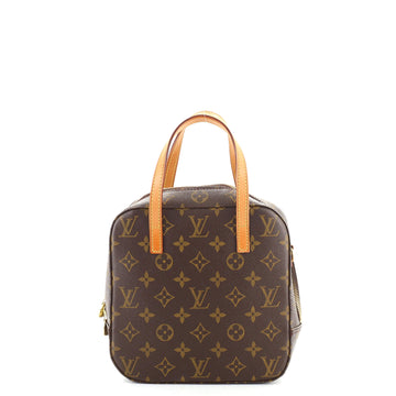 Louis Vuitton Spontini Handbag Monogram Canvas
