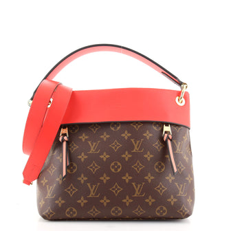 Louis Vuitton, Bags, Louis Vuitton Tuileries Besace Bag Monogram Canvas  With Leather Brown