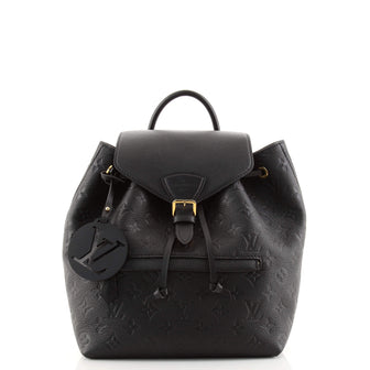 Louis Vuitton Montsouris Backpack NM Monogram Empreinte Leather PM
