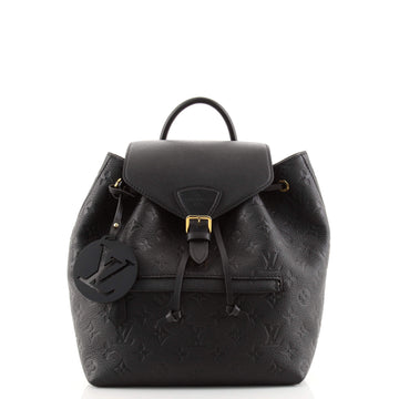 Louis Vuitton Montsouris Backpack NM Monogram Empreinte Leather PM
