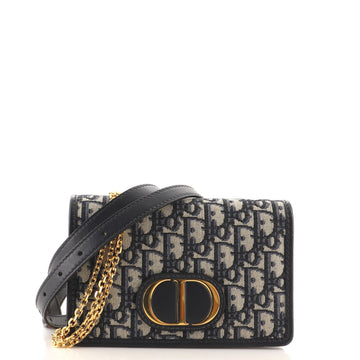 Christian Dior 30 Montaigne 2-in-1 Pouch Oblique Canvas