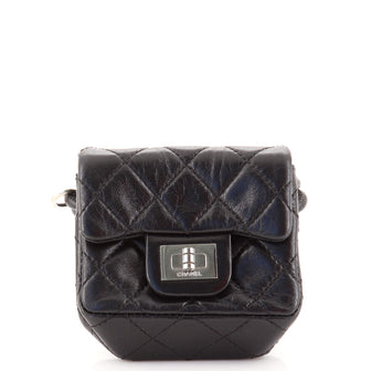 Chanel Reissue 2.55 Ankle Wrist Flap Bag Quilted Leather