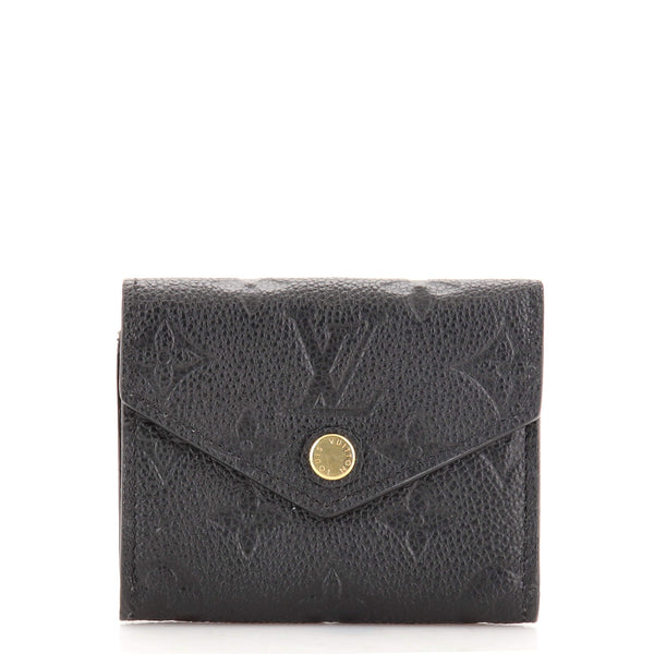 Louis Vuitton [SP0260] Zoe Wallet Black Monogram Empreinte Leather