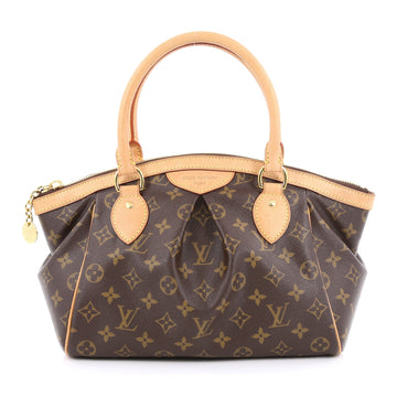 Louis Vuitton Tivoli Handbag Monogram Canvas PM Brown