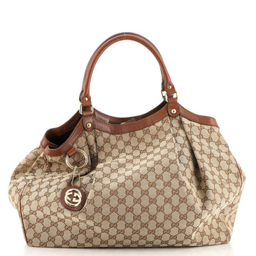 Gucci Sukey Tote GG Canvas Large