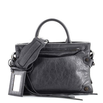Balenciaga Mute City Giant Studs Bag Leather Small