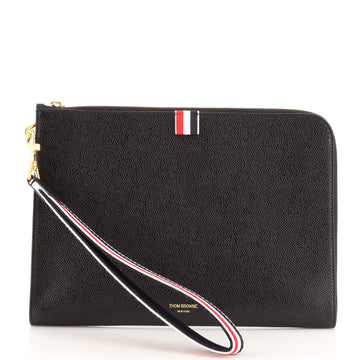 Thom Browne Gusset Folio Leather
