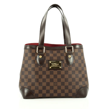 Louis Vuitton Hampstead Handbag Damier PM Brown