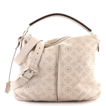 Louis Vuitton Selene Handbag Mahina Leather PM