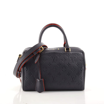 Louis Vuitton Speedy Bandouliere NM Bag Monogram Empreinte Leather 25
