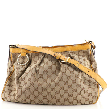 Gucci Sukey Messenger Bag GG Canvas Medium
