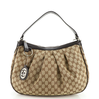 Gucci Sukey Hobo GG Canvas Medium