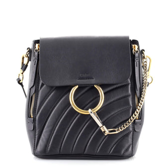 Chloe Faye Backpack Quilted Leather Small