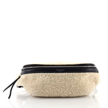 Saint Laurent Belt Bag Shearling