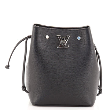 Louis Vuitton Lockme Bucket Bag Leather Nano