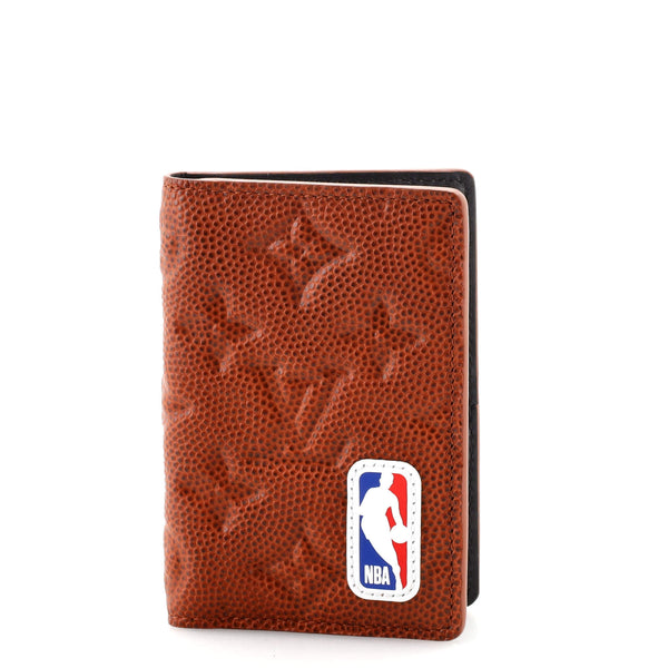 Louis Vuitton x NBA Pocket Organizer Monogram Embossed Leather